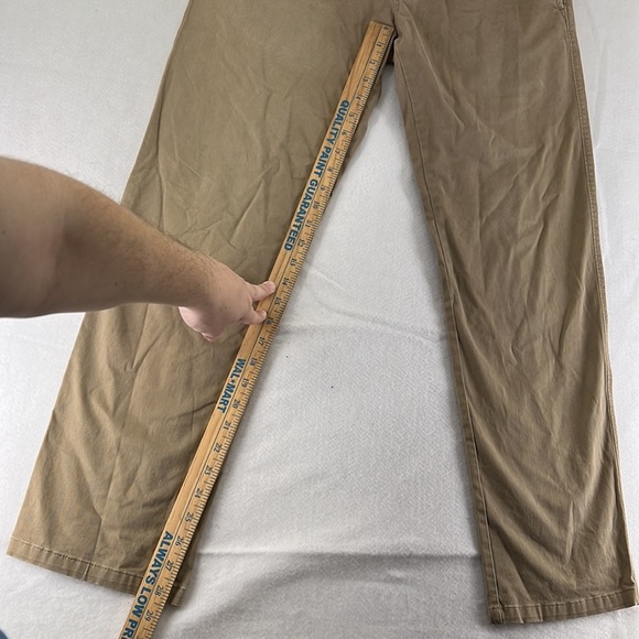 Haggar H26 Straight Leg Pants Chinos Tan Mens Size 30 - Picture 2 of 11